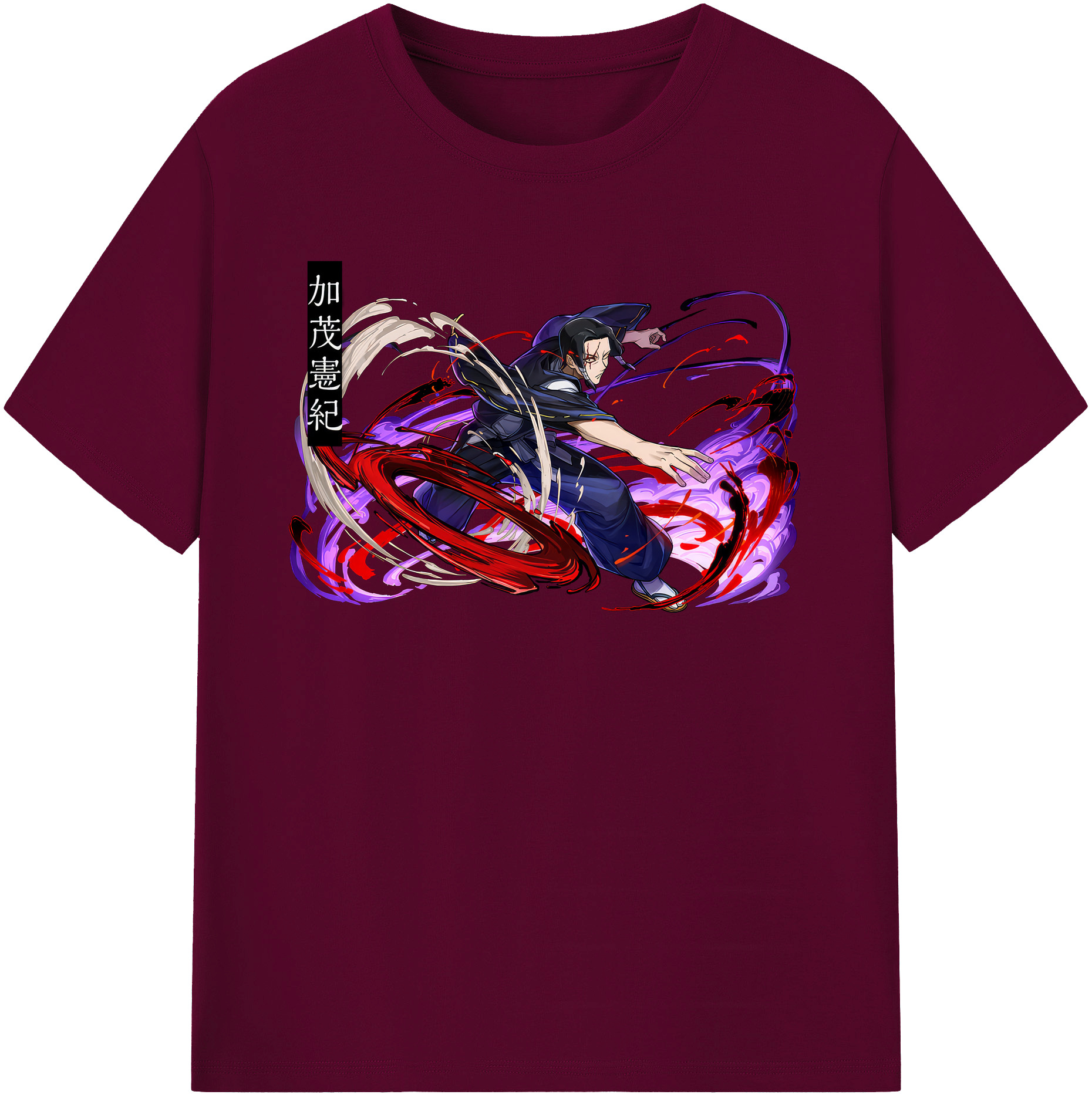 （画像用） 呪術廻戦 Jujutsu Kaisen レディースカジュアルプリントTシャツ（綿100％）